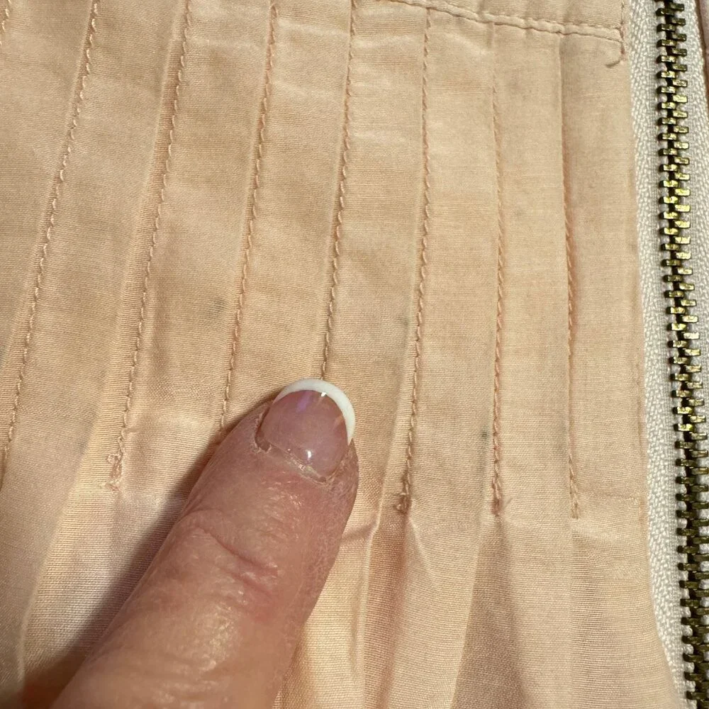 KIMCHI BLUE ANTHROPOLOGIE Pink Pleated Mini Skirt - Picture 8 of 8
